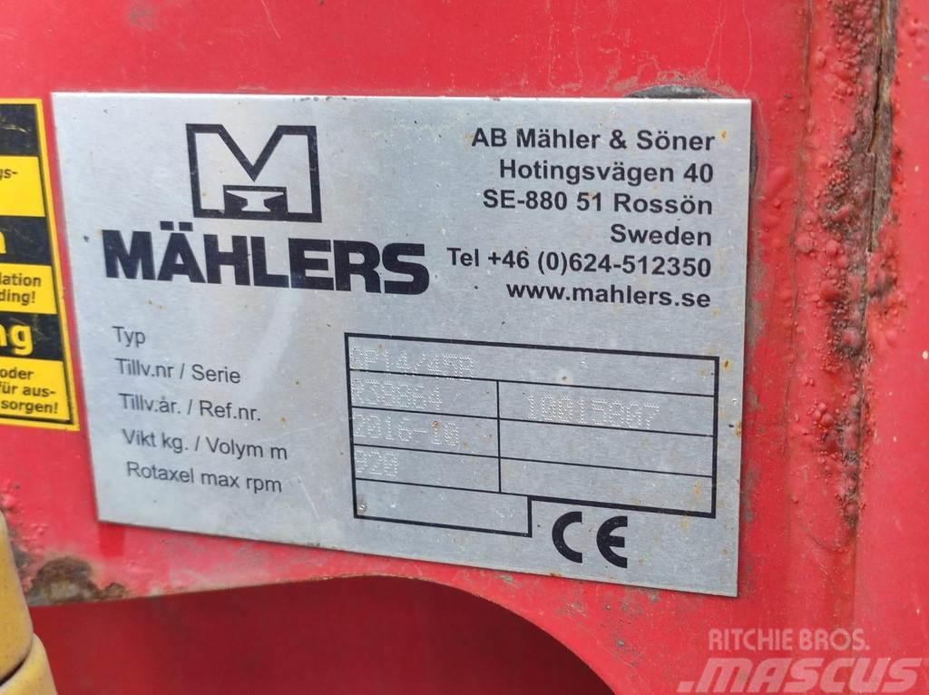 Mählers SP14/45B SIDE WING PLOW / KÜLJE SAHK Snepræpareringsmaskiner