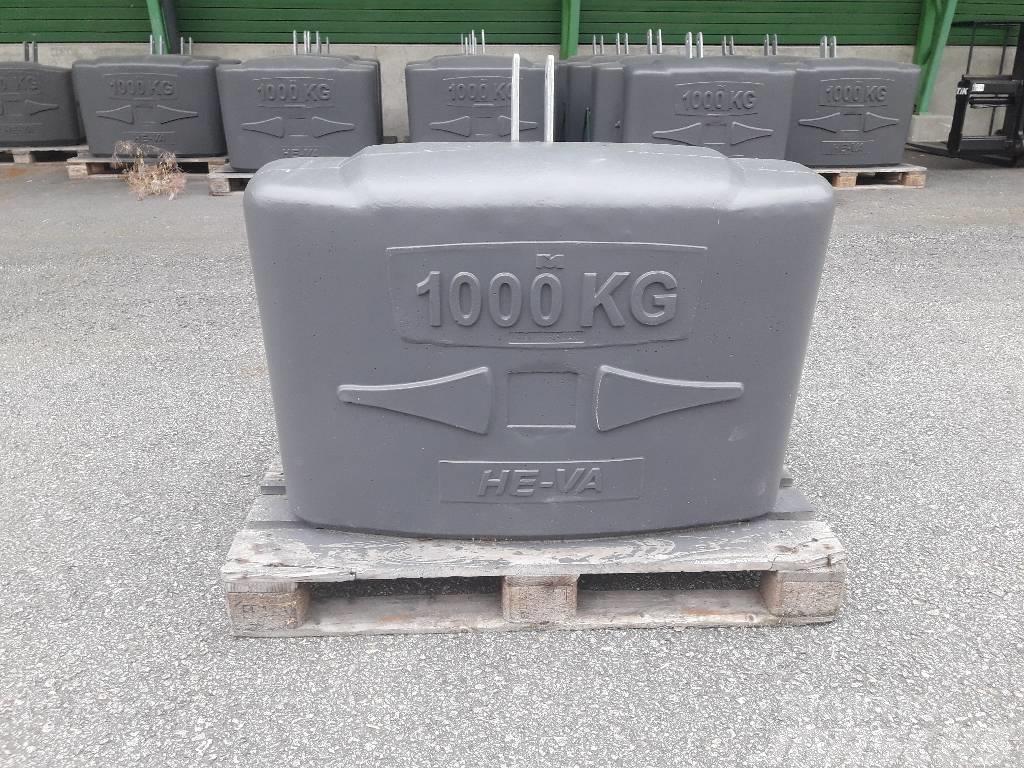 He-Va Etupaino 1000kg Frontvægte