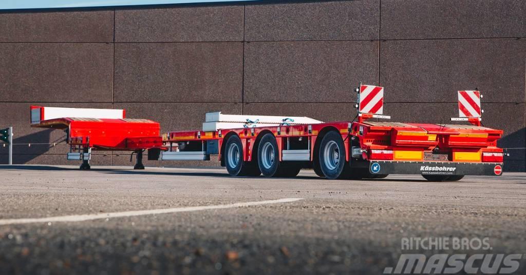 Kässbohrer 3-akselinen jatkolavetti Semi-trailer blokvogn