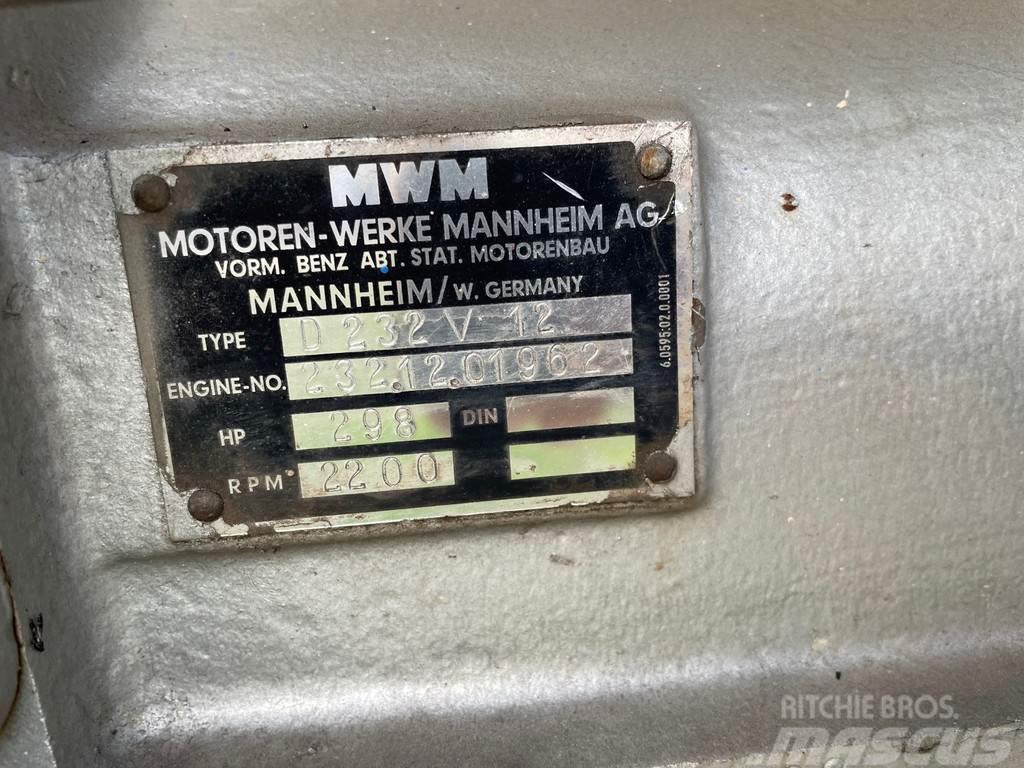 MWM D232 V12 PUMP USED Vandpumper