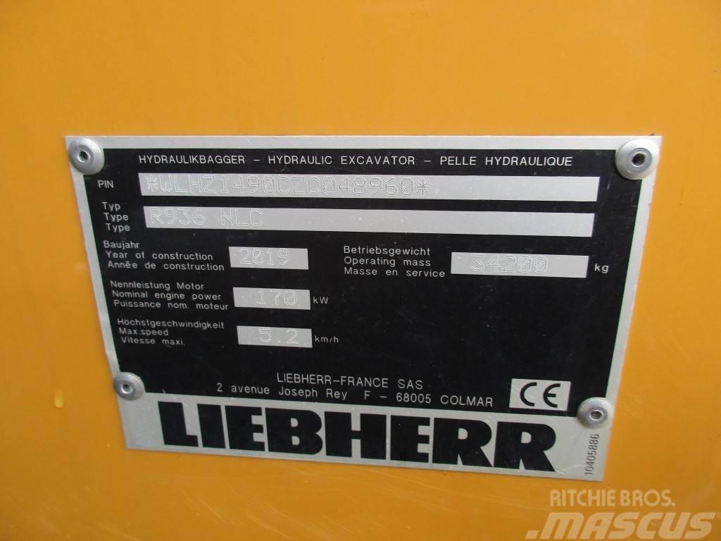 Liebherr R 936 Litronic Gravemaskiner på larvebånd