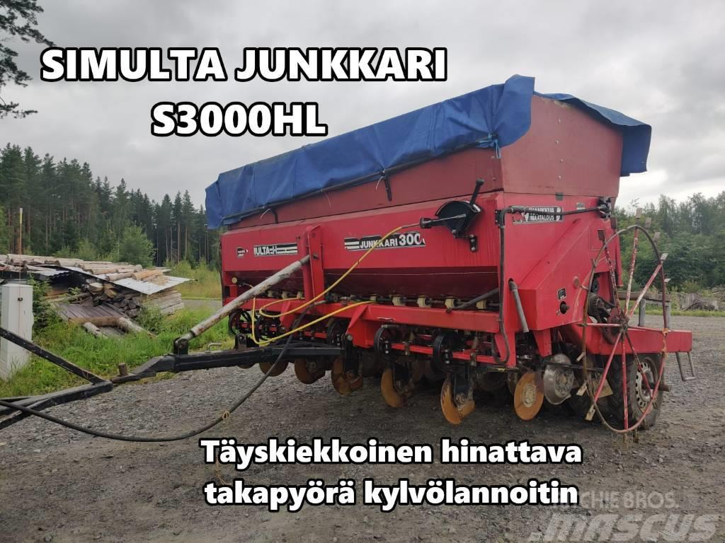 Simulta Junkkari S3000HL kylvölannoitin - VIDEO Kombi-såmaskiner