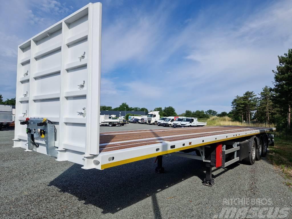 Alim TRAILER PLATEAU 3 ESSIEUX NEUVE Semi-trailer med lad/flatbed