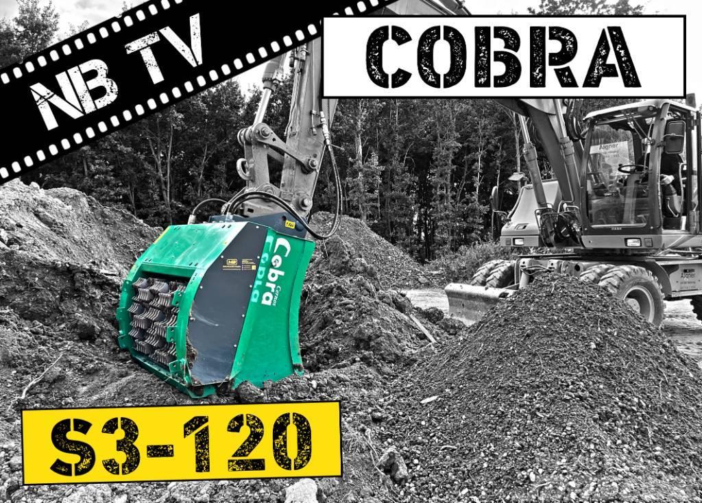 Cobra Siebschaufel S3-120 | Schaufelseparator Bagger Stengrebe