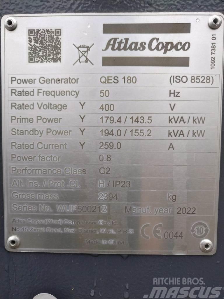 Atlas Copco QES 180 Dieselgeneratorer