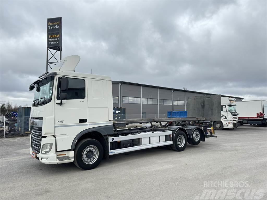 DAF XF 510 FAR 6X2 Lastbiler med containerramme / veksellad