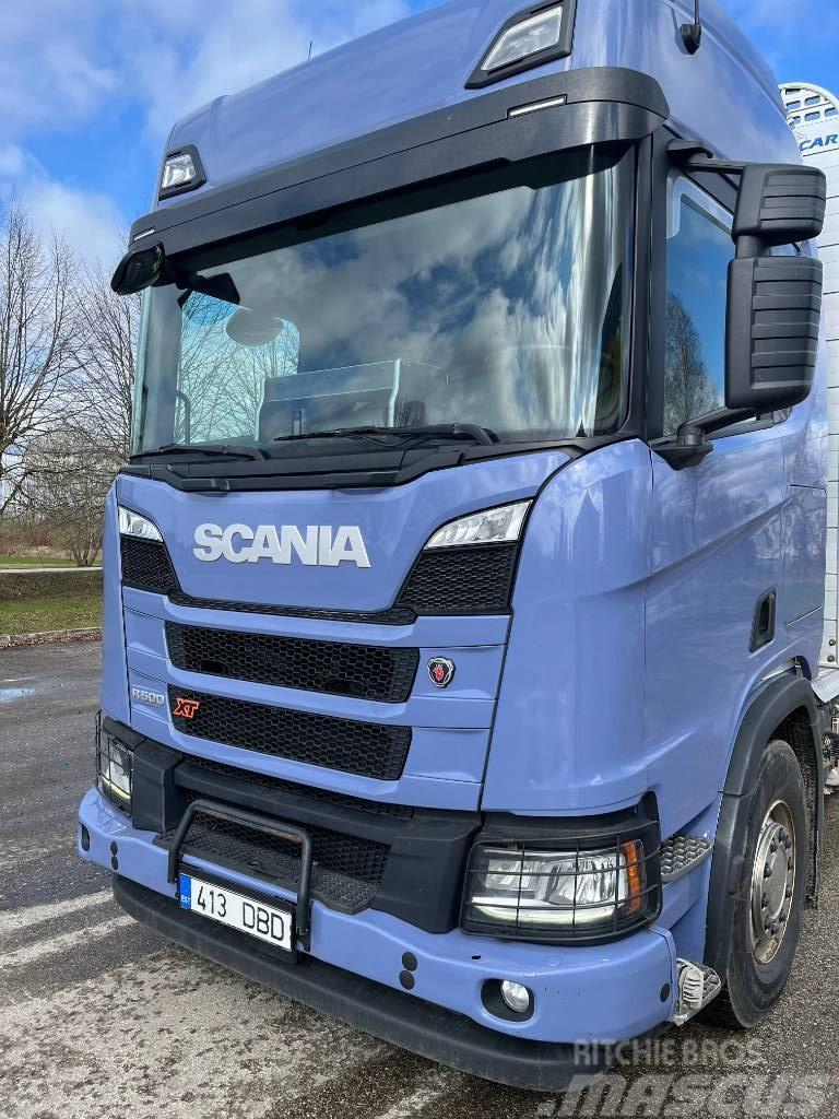 Scania R 500 Tømmertransport