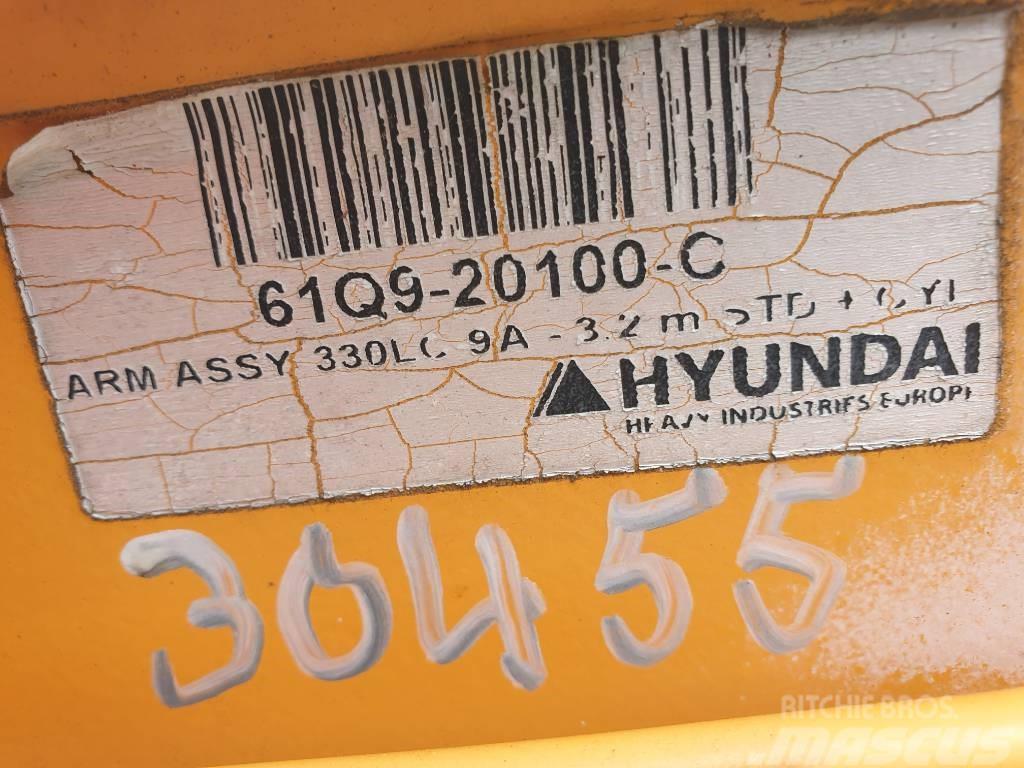 Hyundai Excavator stick arm assy 330LC-9A 3.2m Gravarme