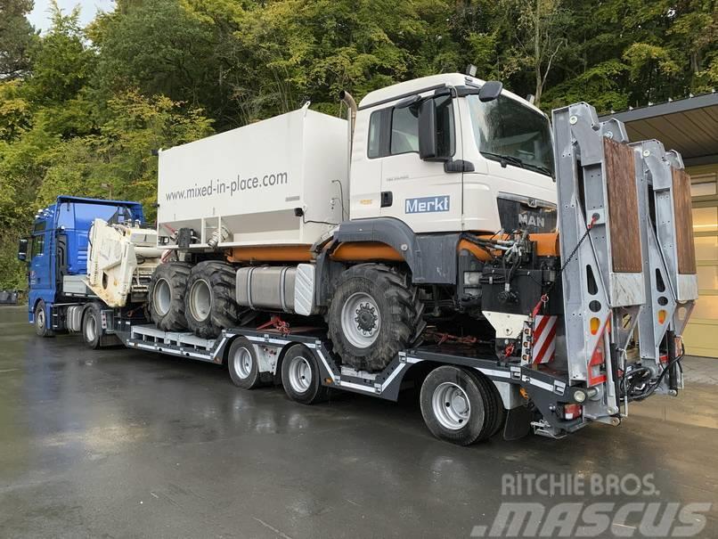 Humbaur 3-axle Trailer Semi-trailer blokvogn