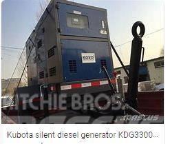 Kubota genset diesel generator set LOWBOY Dieselgeneratorer