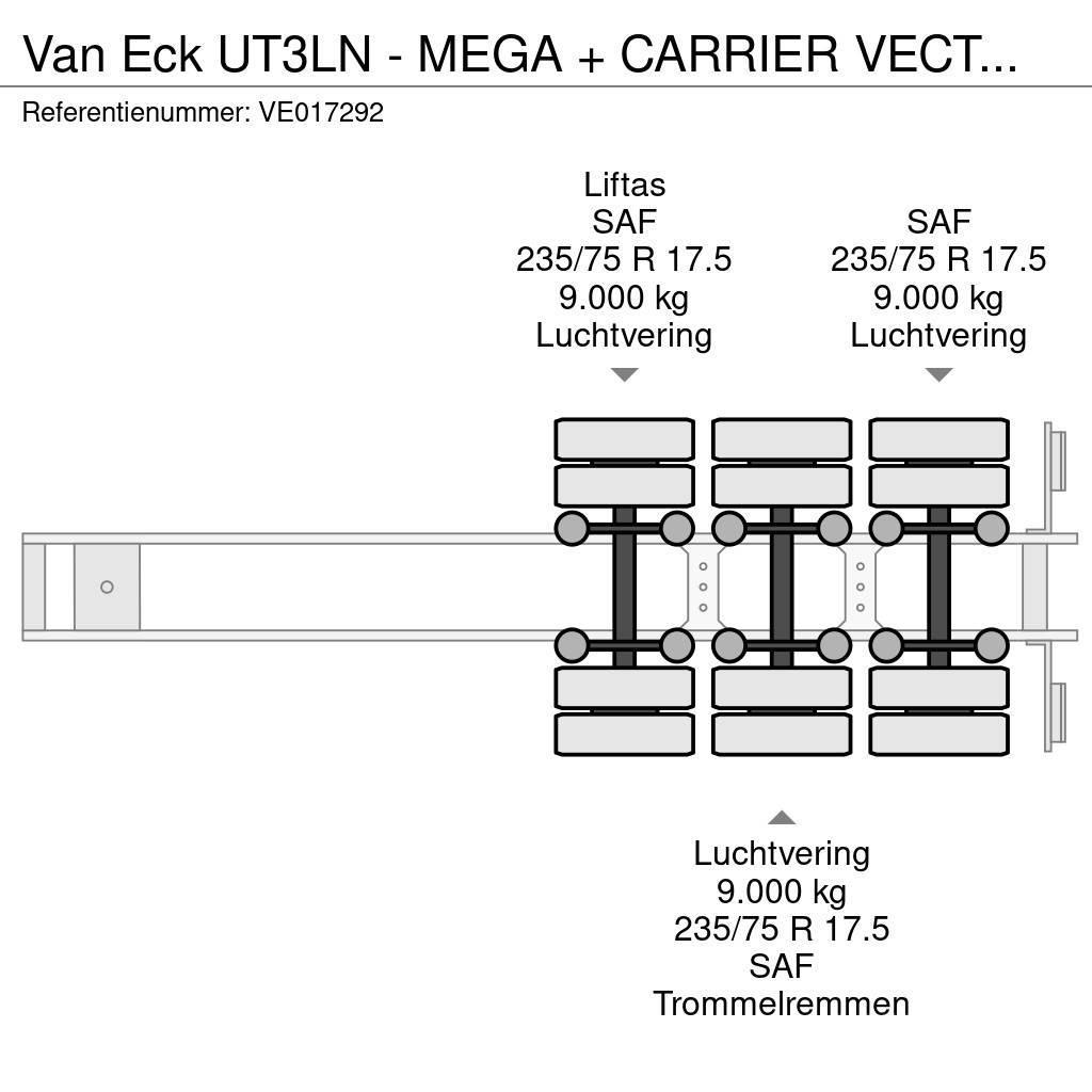 Van Eck UT3LN - MEGA + CARRIER VECTOR 1800 Semi-trailer med Kølefunktion