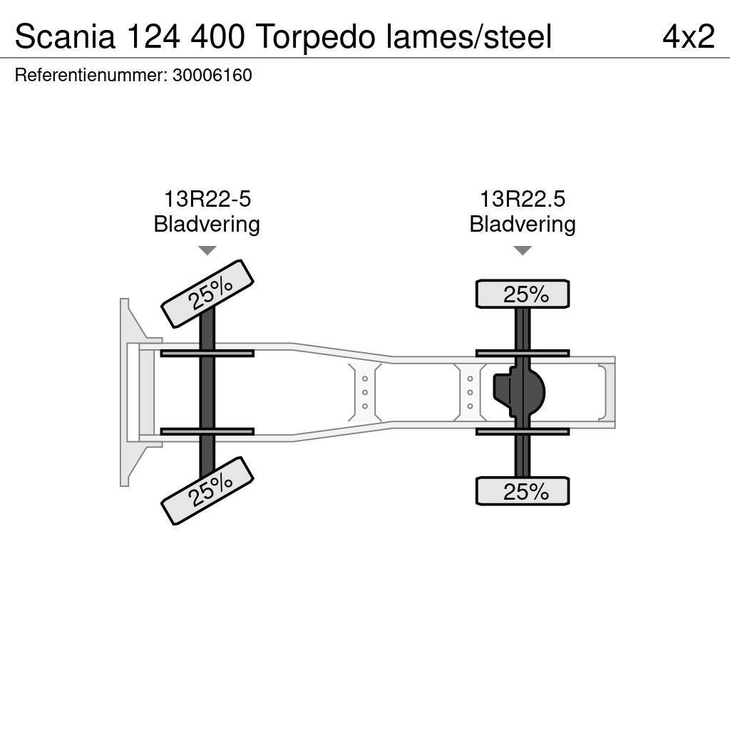 Scania 124 400 Torpedo lames/steel Trækkere