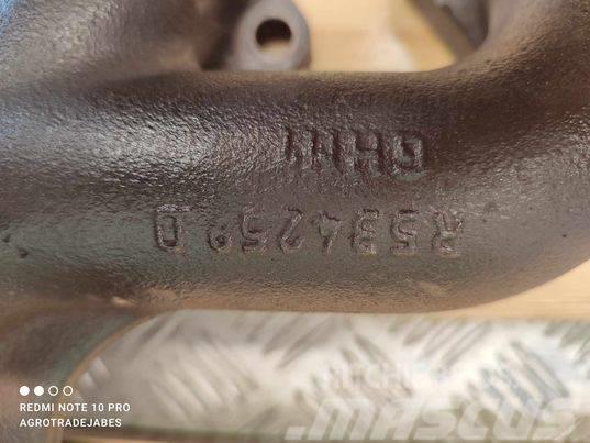 John Deere 6068 HRT 90 (R534259) exhaust manifold Motorer