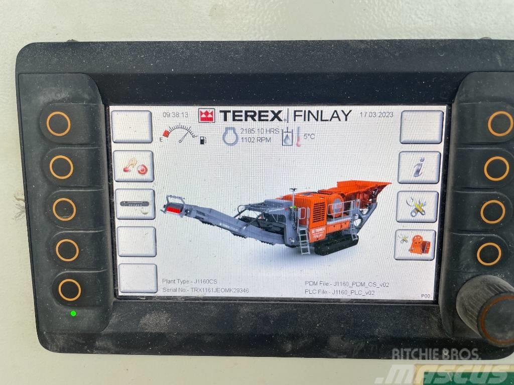 Terex Finlay J1160 kæbeknuser Mobile knusere