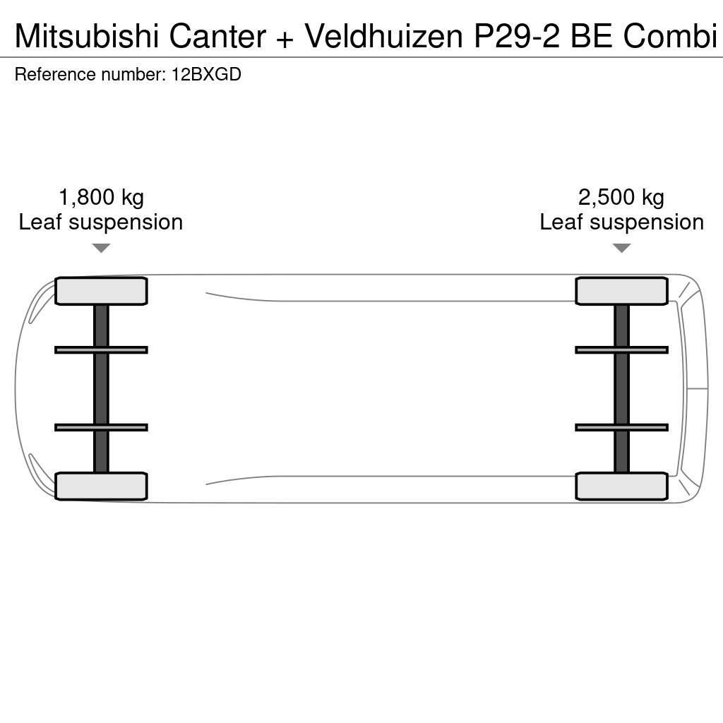Mitsubishi Canter + Veldhuizen P29-2 BE Combi Andre