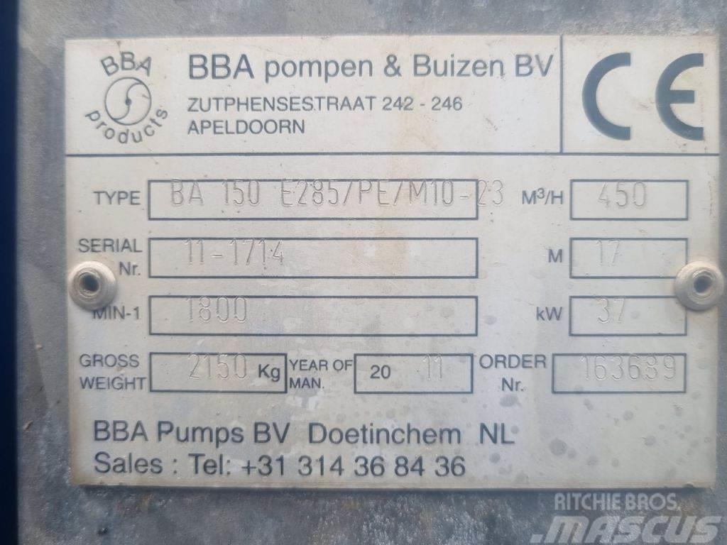 BBA BA150E D285 Vandpumper