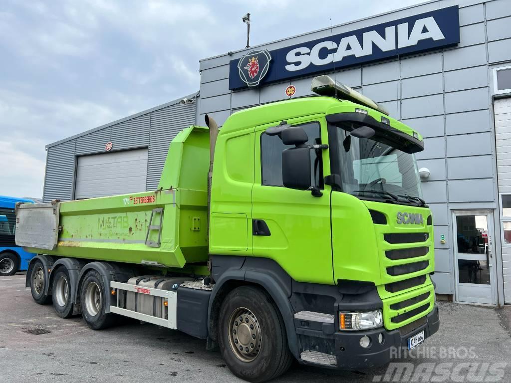 Scania R490LB8X4*4HNB Lastbiler med tip