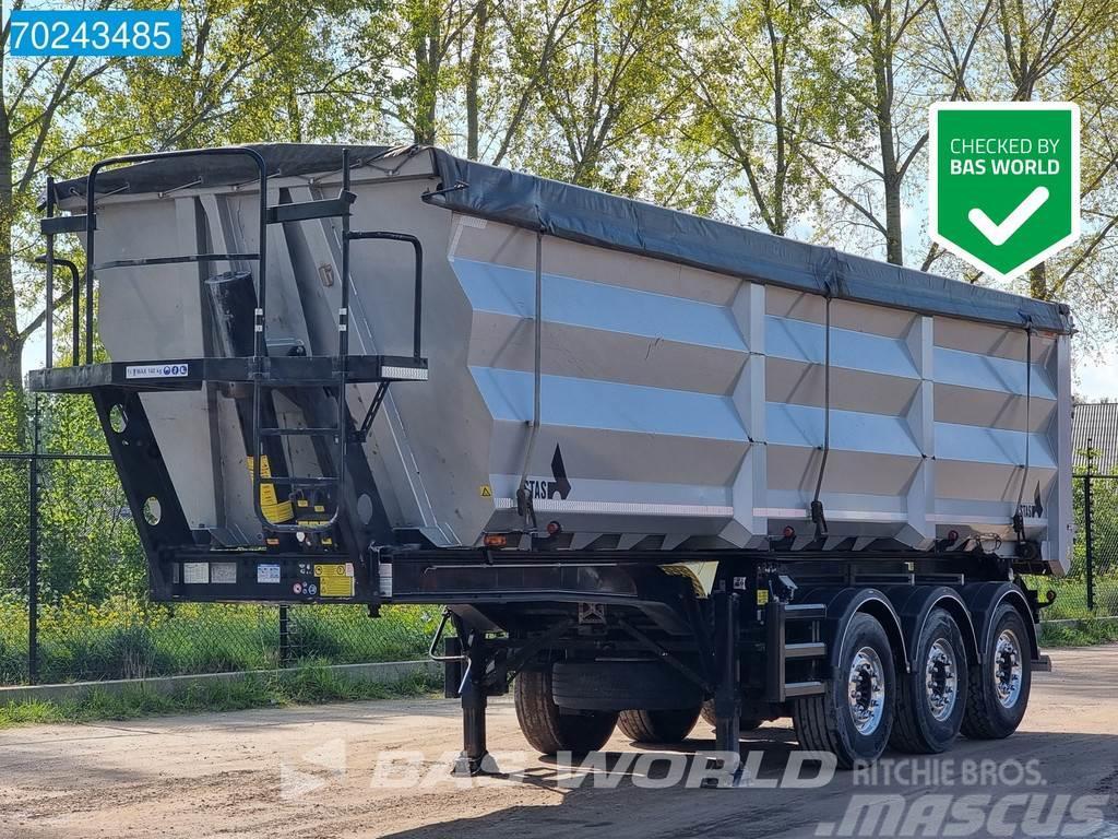 Stas S300CX 38m3 Liftachse ADR Semi-trailer med tip