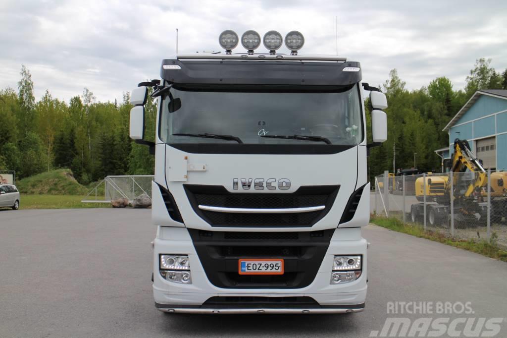 Iveco STRALIS 26 S 48 Lastbiler med containerramme / veksellad