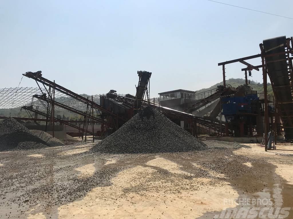 Kinglink 100 tph stone crushing production plant Produktionsanlæg til grusgrav m.m.