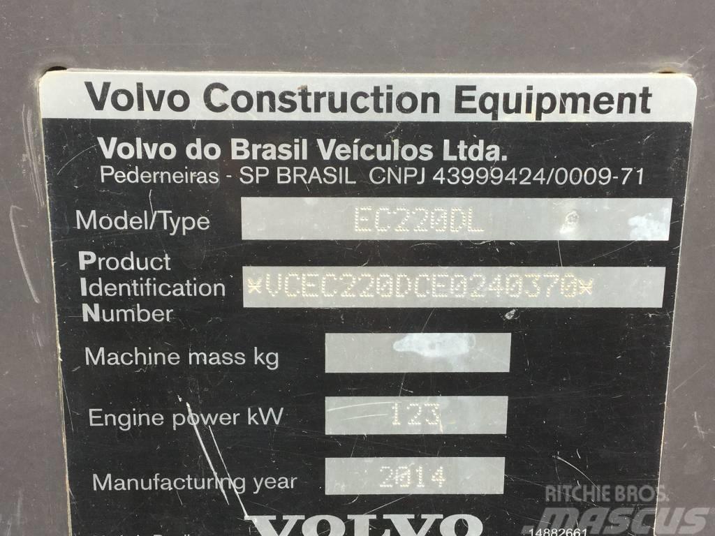 Volvo EC220DL Gravemaskiner på larvebånd