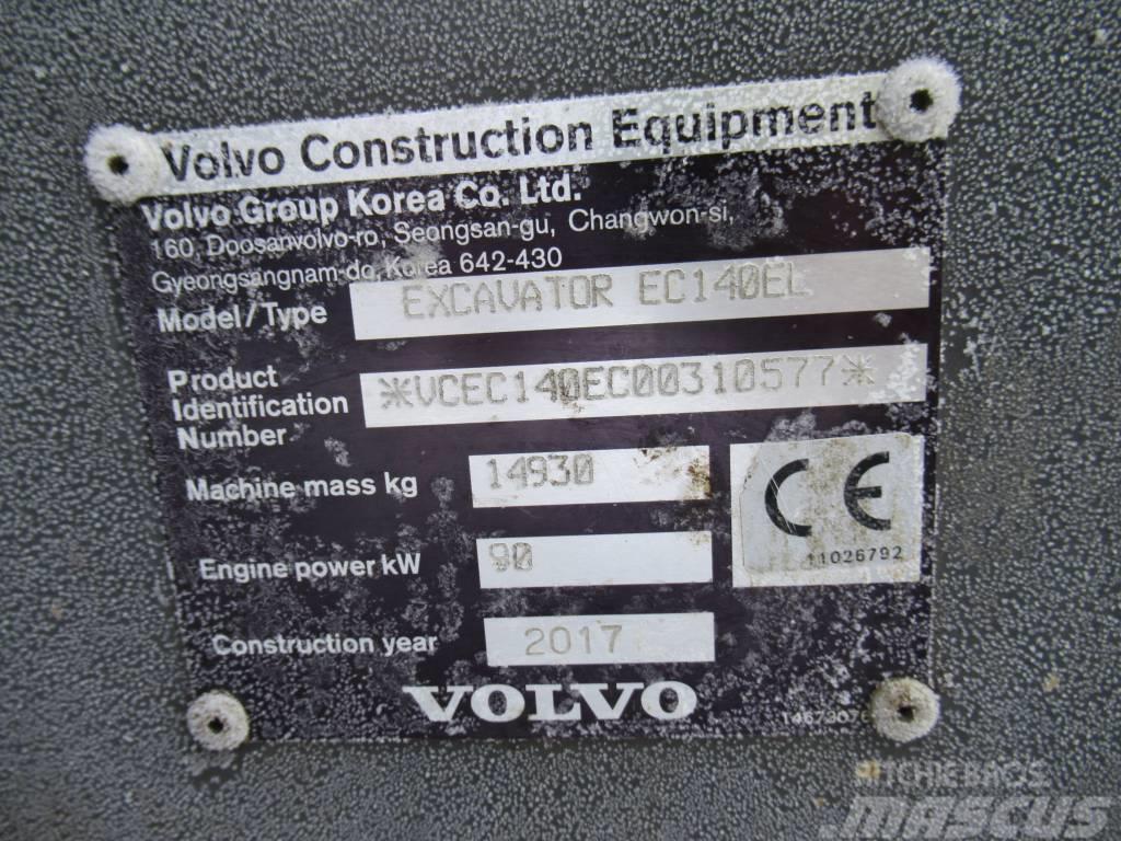 Volvo EC 140 E L Gravemaskiner på larvebånd