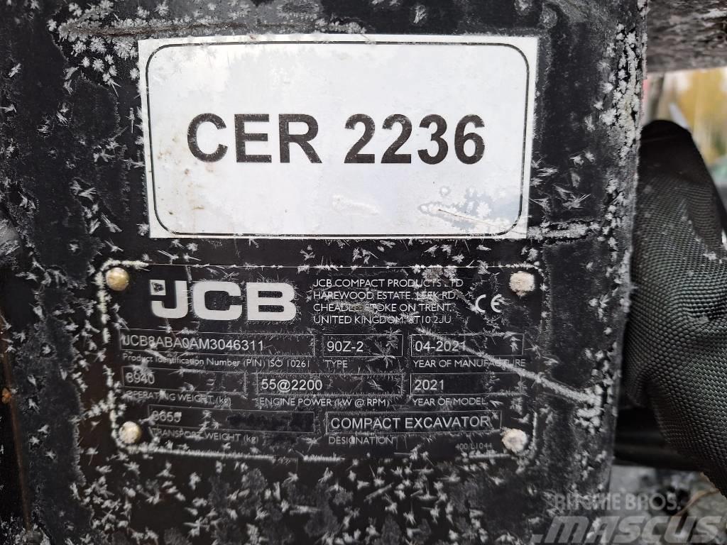 JCB 90 Z-2 Midi-gravemaskiner 7t - 12t