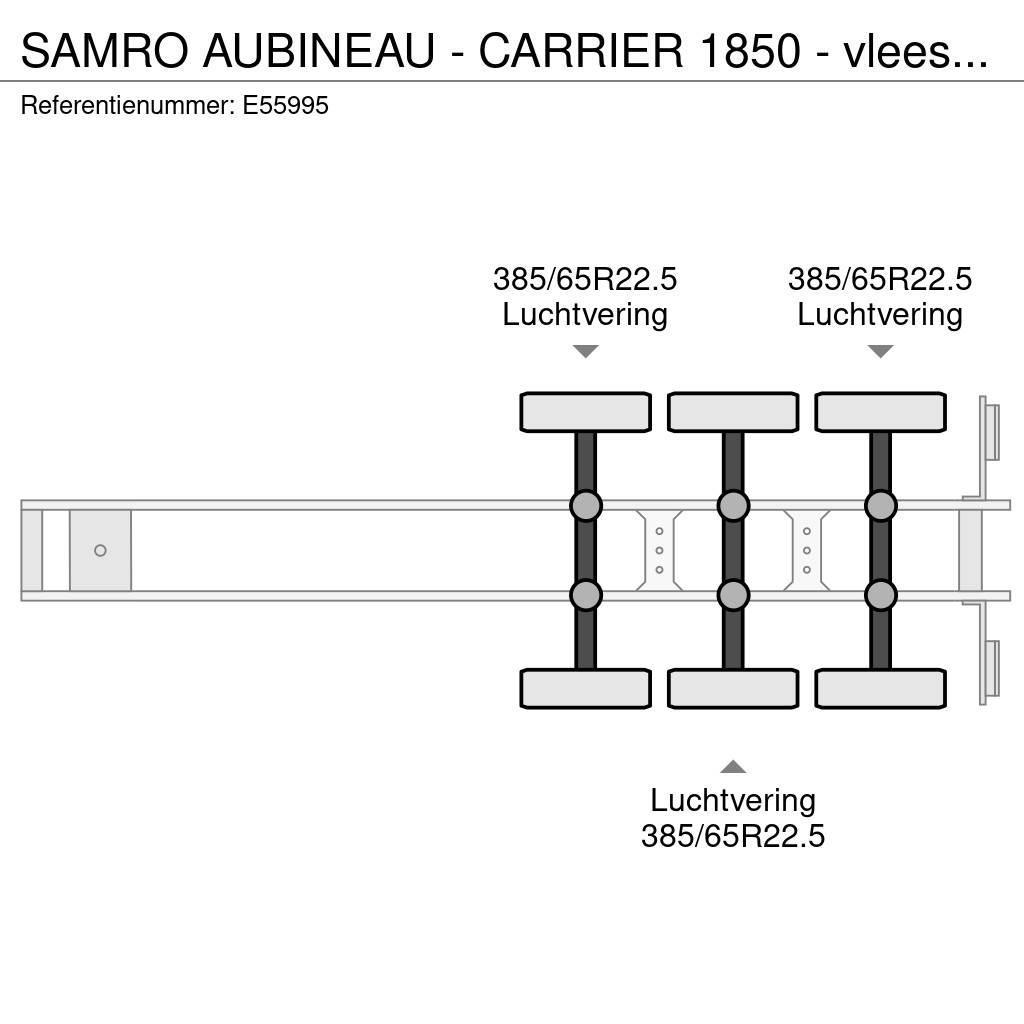 Samro AUBINEAU - CARRIER 1850 - vlees/viande/meat/fleisc Semi-trailer med Kølefunktion