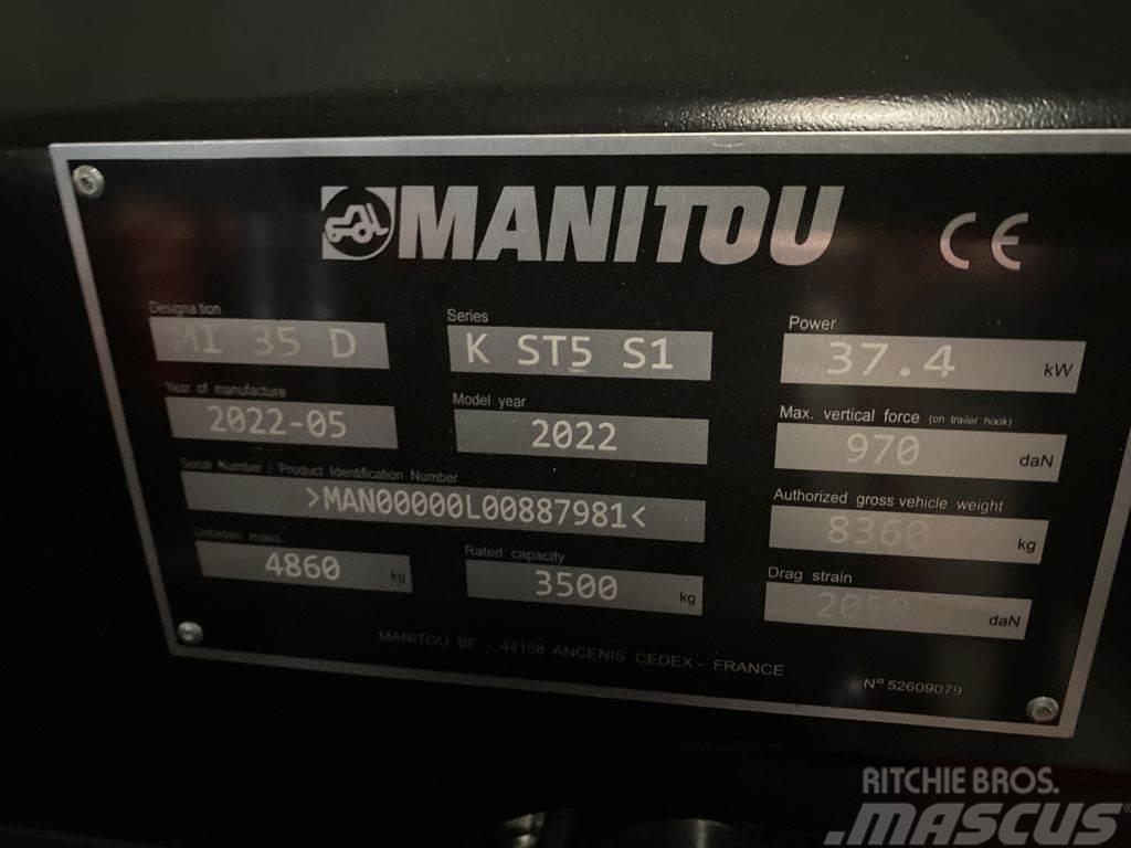 Manitou MAN MI35D Diesel gaffeltrucks