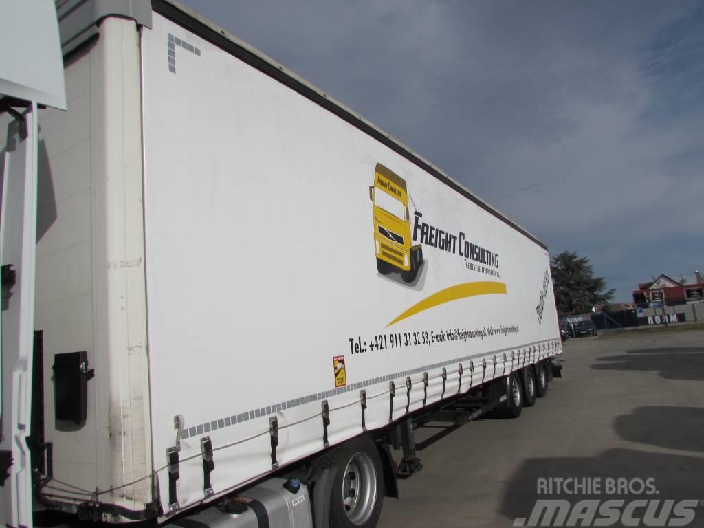 Kögel SN 24 Mega Semi-trailer med Gardinsider