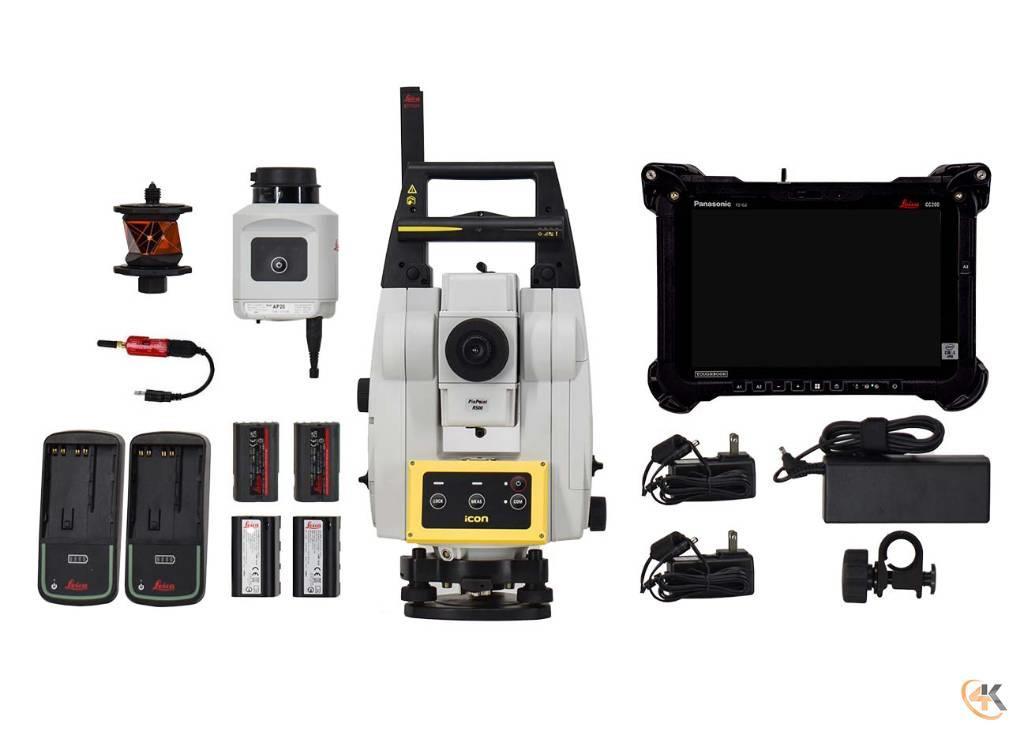 Leica iCR70 5" Robotic Total Station, CC200 & iCON, AP20 Andet tilbehør
