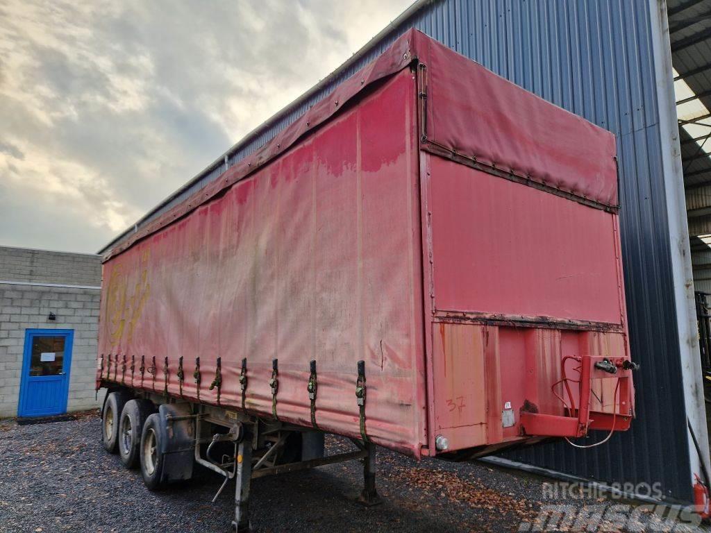 Schwarzmüller SPA 3 / EC / HUBDACH / TOIT LEVANT / HEFDAK / COIL Semi-trailer med Gardinsider