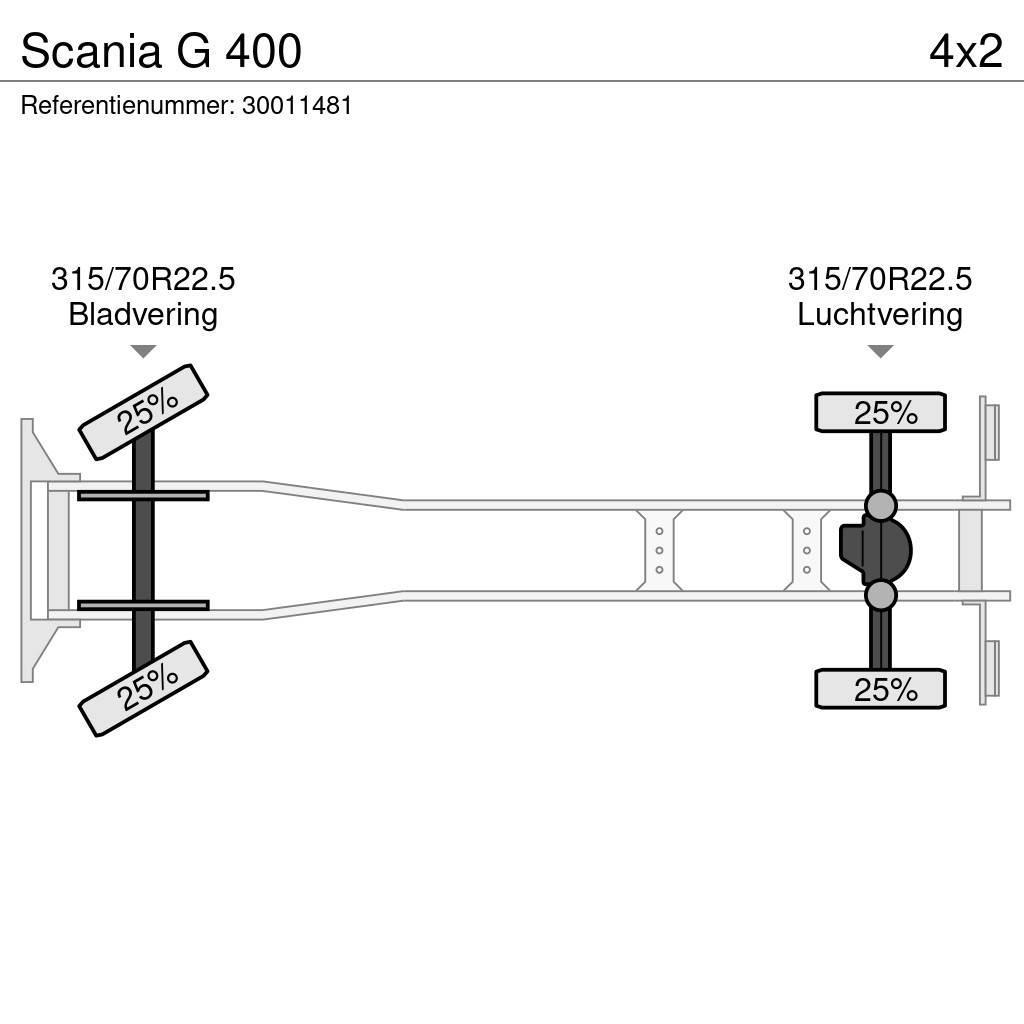 Scania G 400 Fast kasse
