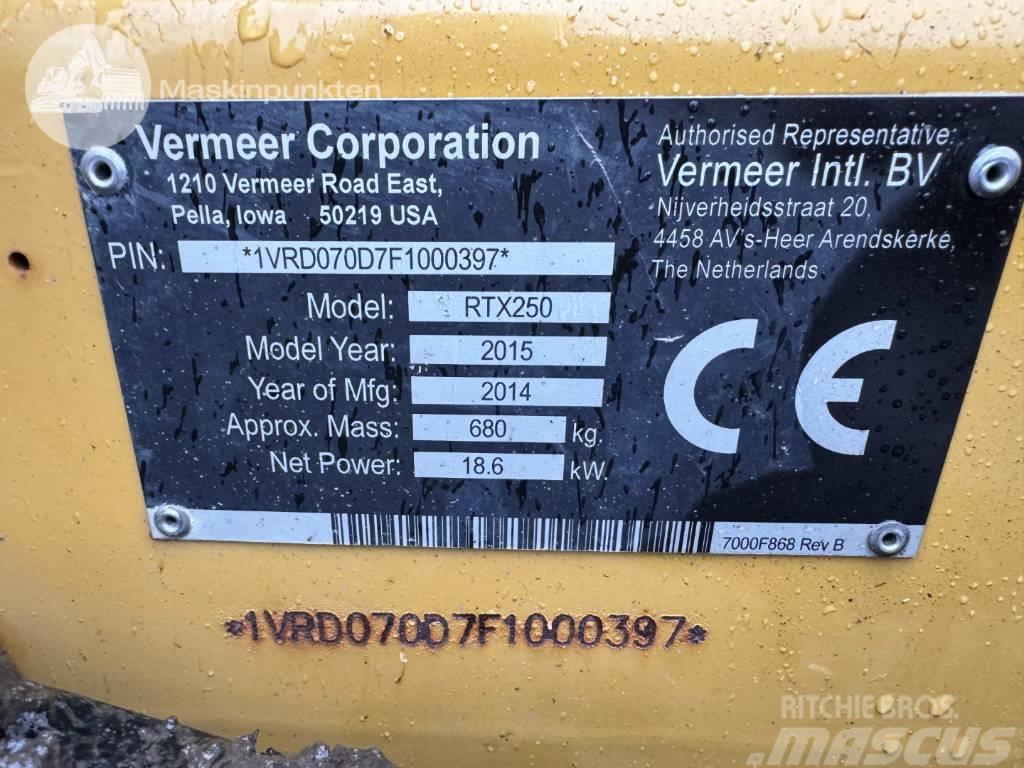Vermeer RTX250 Kædegravere
