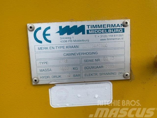 Komatsu PC 600-8 LIFTING CAB Kabiner og interiør