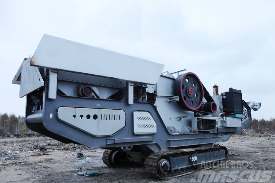Liming 250tph YG1142E710 Mobile Jaw Crusher Mobile knusere