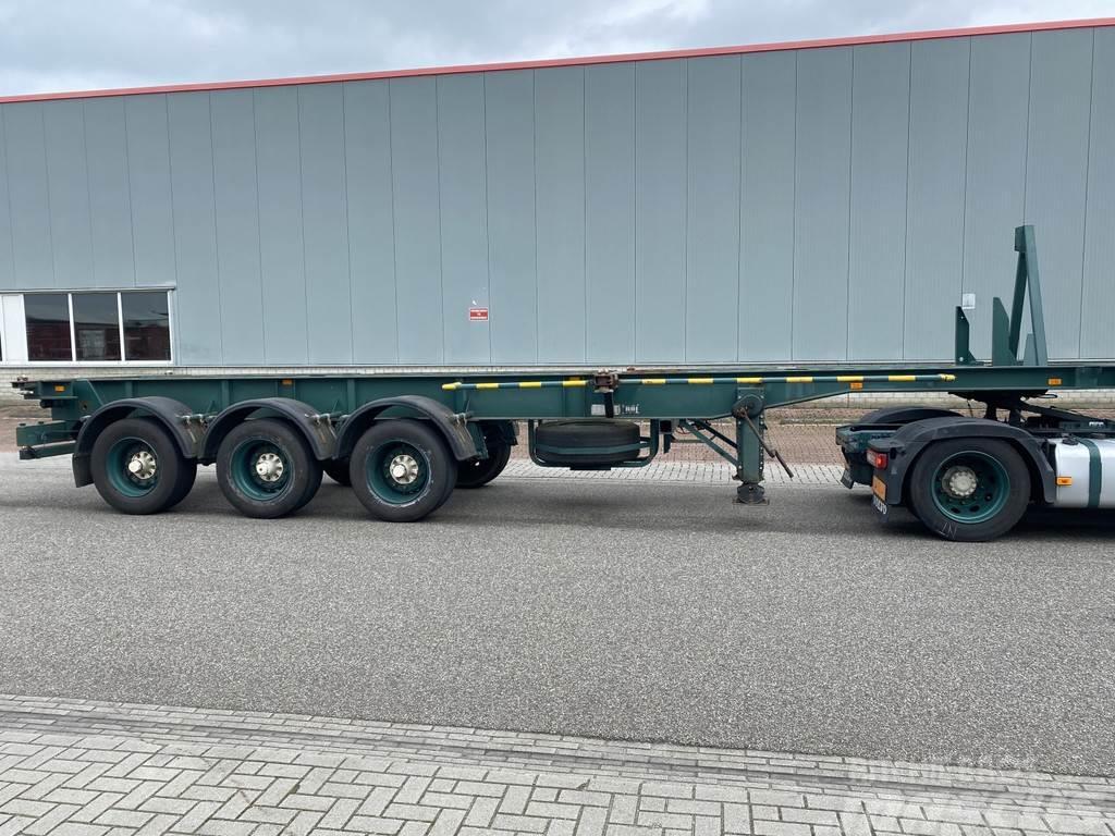 Pacton 20/30 Ft. Chassis, ( Kipper chassis ) Zink-prayed, Semi-trailer med containerramme