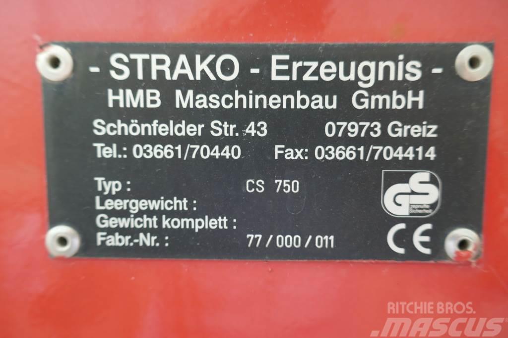  Strako Walzenstreuer CS 750 Tilbehør og reservedele til jordkompaktorer