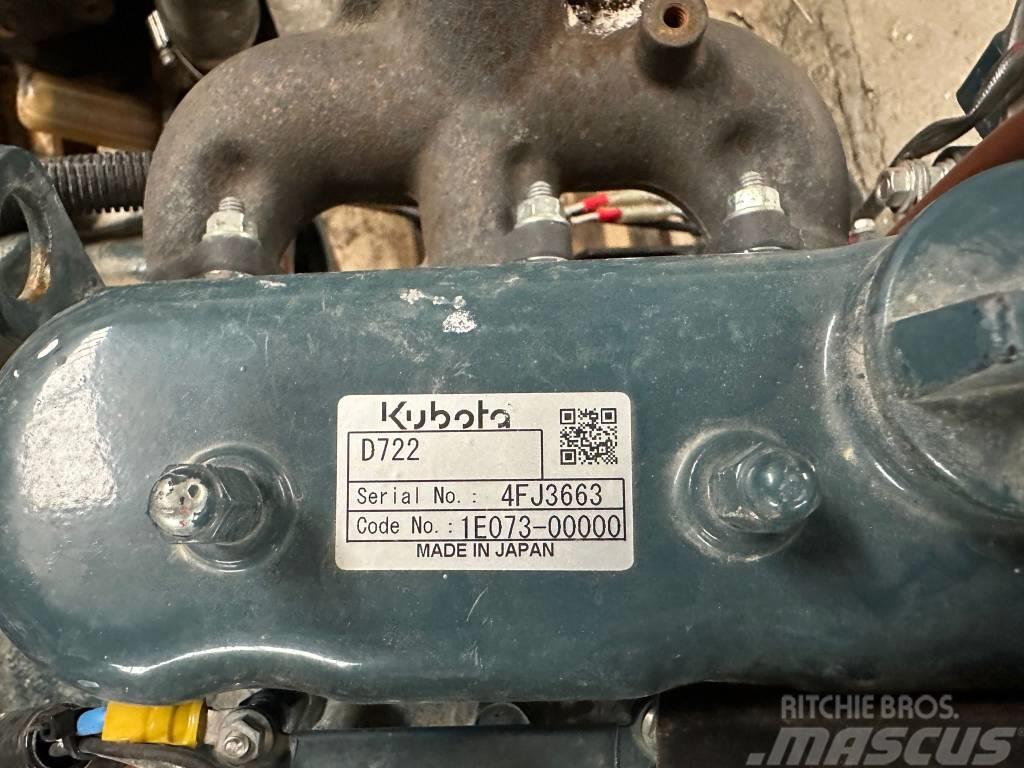 Kubota D 722 ENGINE Motorer