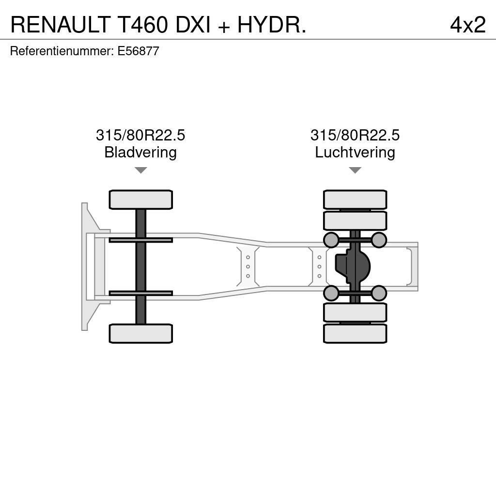 Renault T460 DXI + HYDR. Trækkere