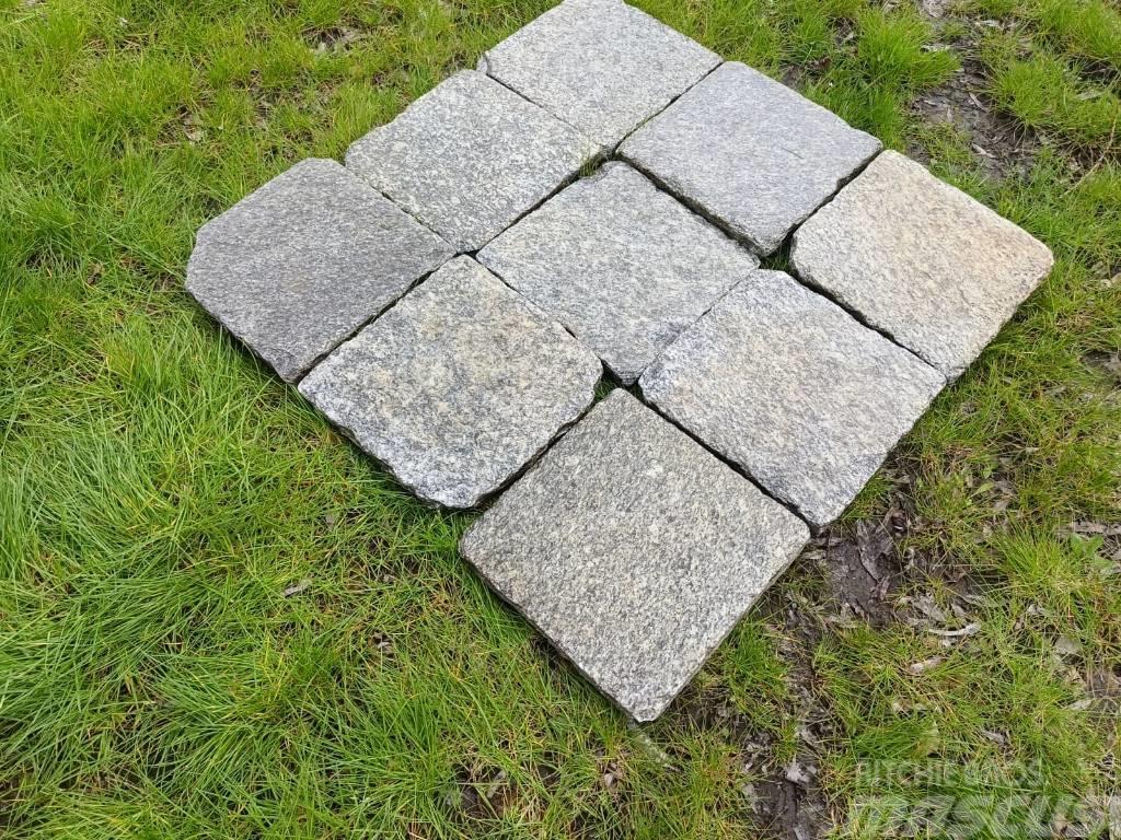  graniet natuursteen 40x40x7-8 cm 300m2 ruw/glad te Andet - entreprenør