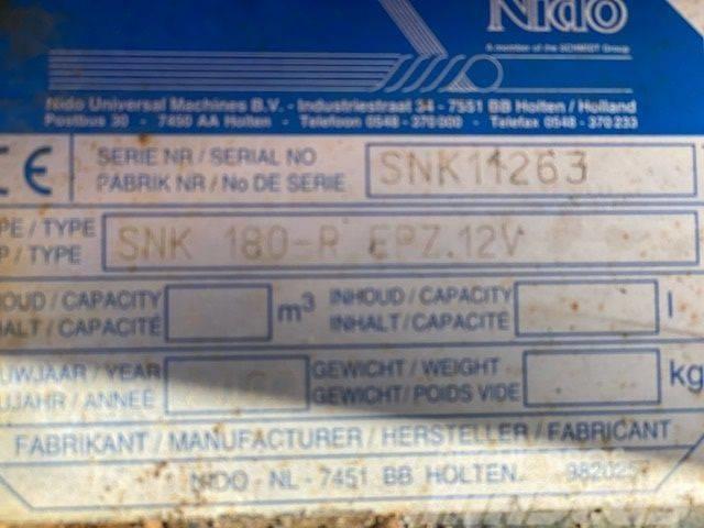 Nido SNK 180-R EPZ-12V Sneskovle og -plove