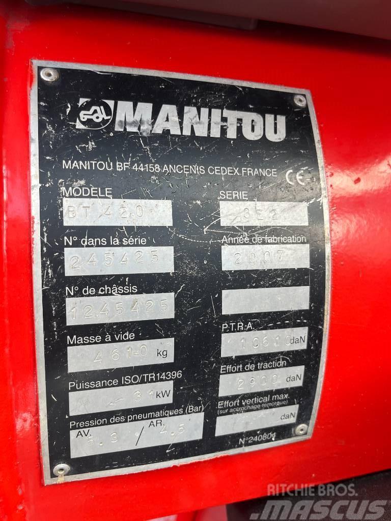 Manitou BT 420 Teleskoplæssere til landbrug