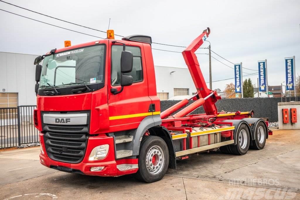 DAF CF 460-6X4-E6 Lastbiler med containerramme / veksellad