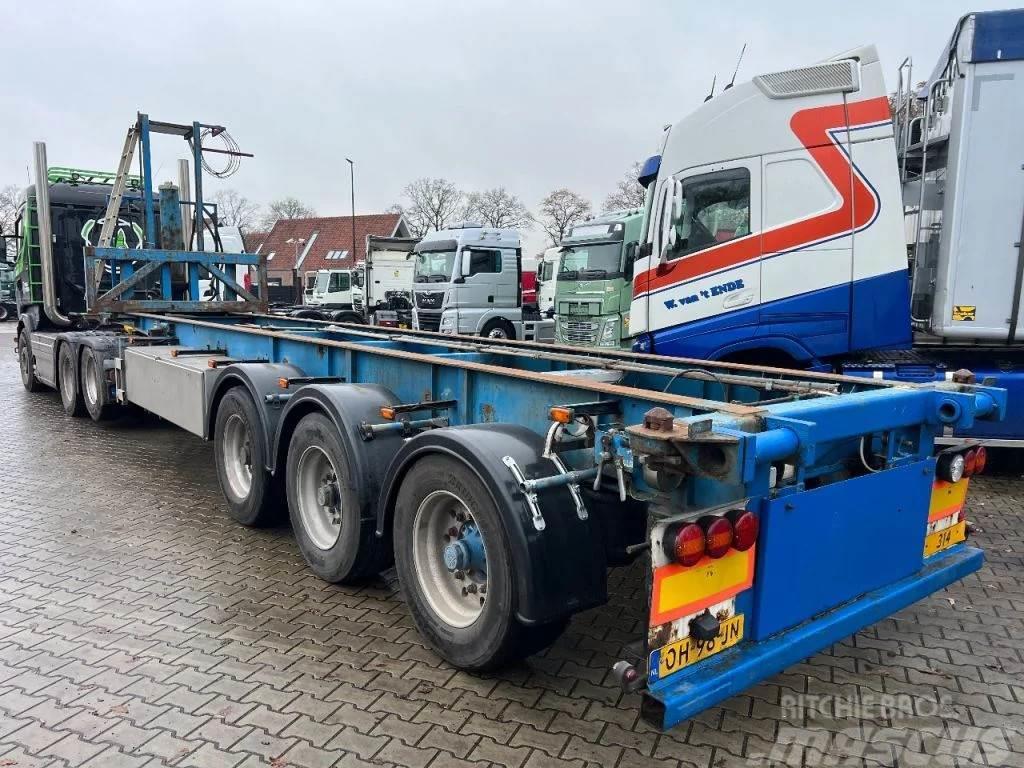 Desot 30FT Tipping Kip chassis APK 06-2024 €5750 Semi-trailer med containerramme