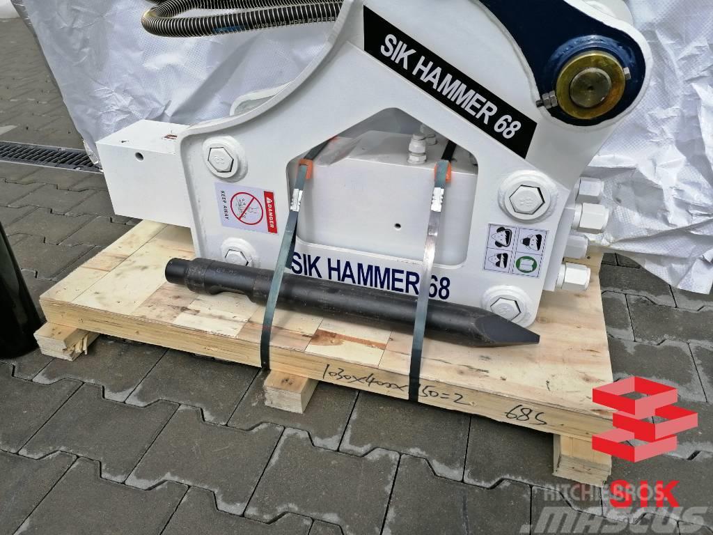  SIK HAMMER • PICON HIDRAULIC TIP L68 - TOP TYPE Hydraulik / Trykluft hammere