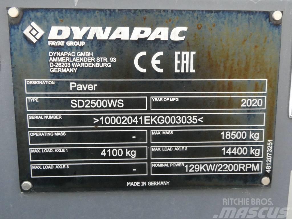 Dynapac SD 2500 WS Asfaltudlæggere