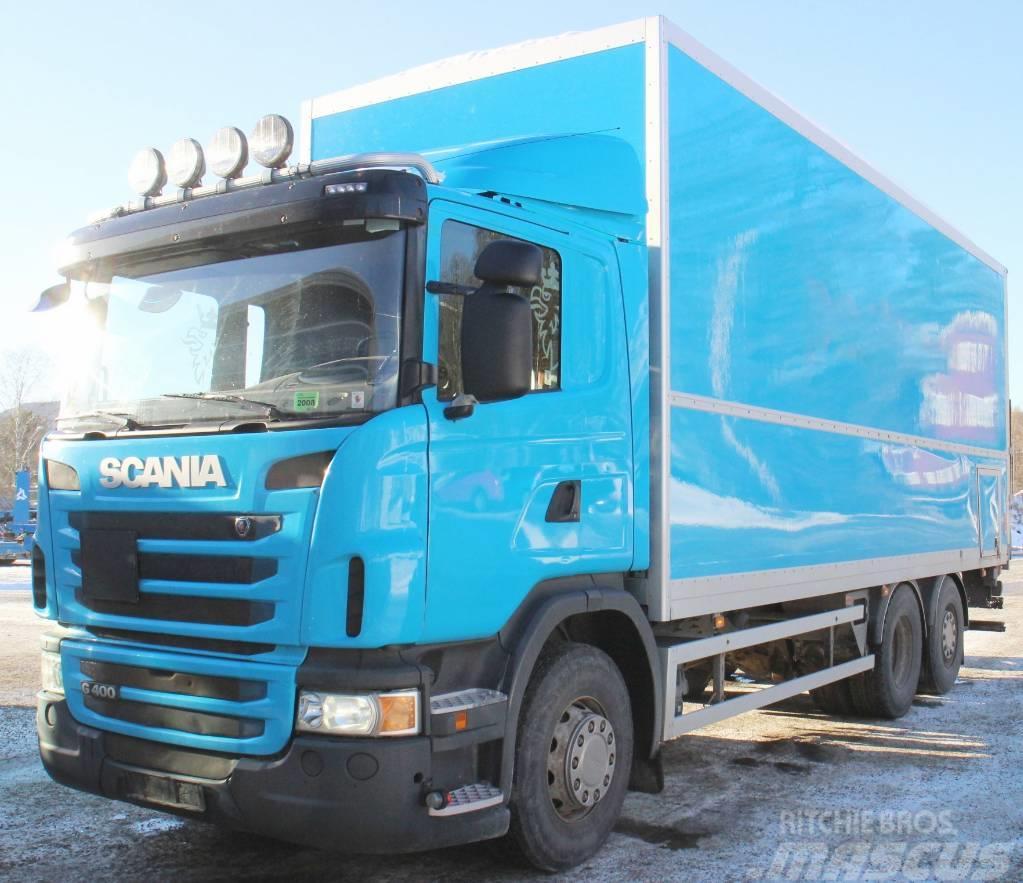 Scania G 400 6x2*4 skåpbil Fast kasse