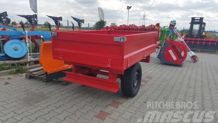 Top-Agro 3 sides tipping trailer, 1 axle, perfect price! Tipvogne