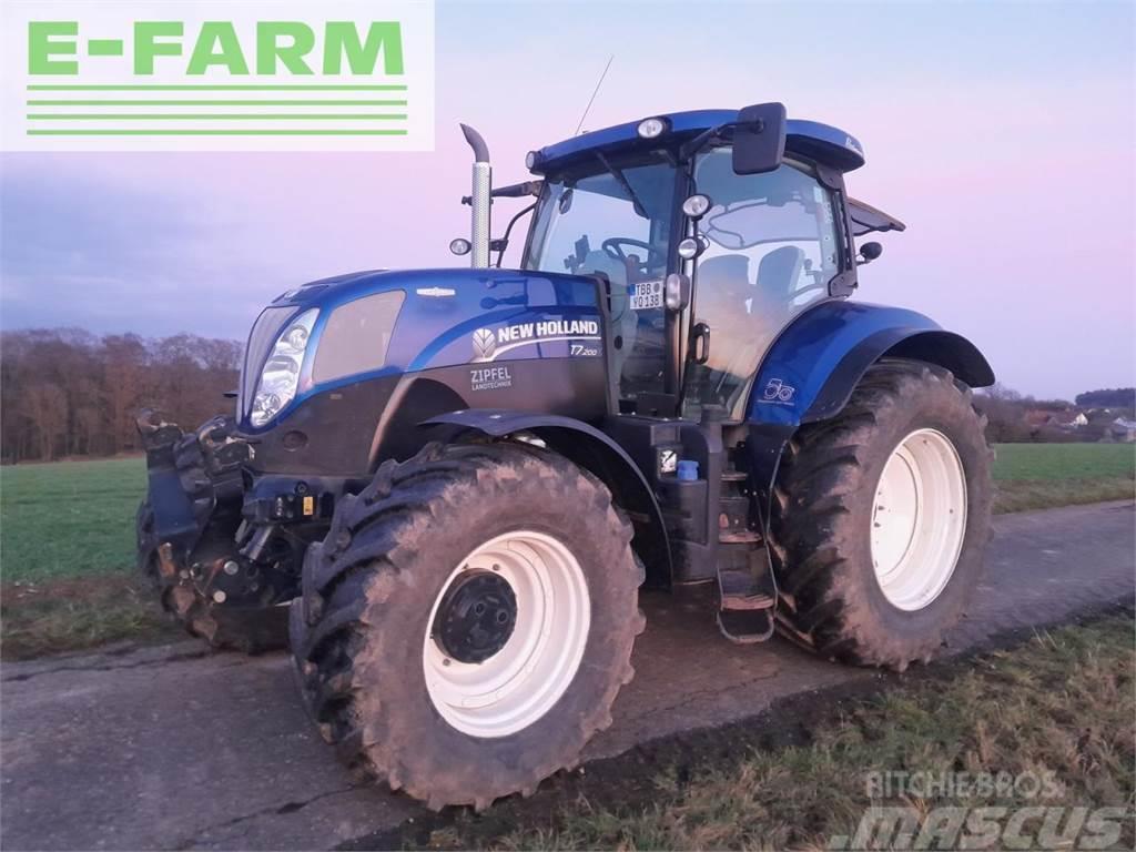 New Holland t7.200 ac blue power Traktorer